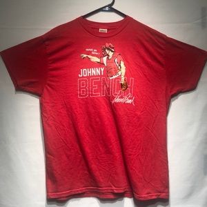 Homage Johnny Bench t shirt